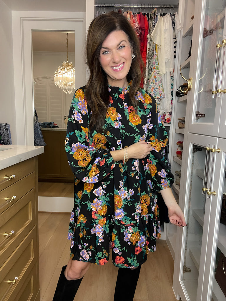 Petals After Dark Dress