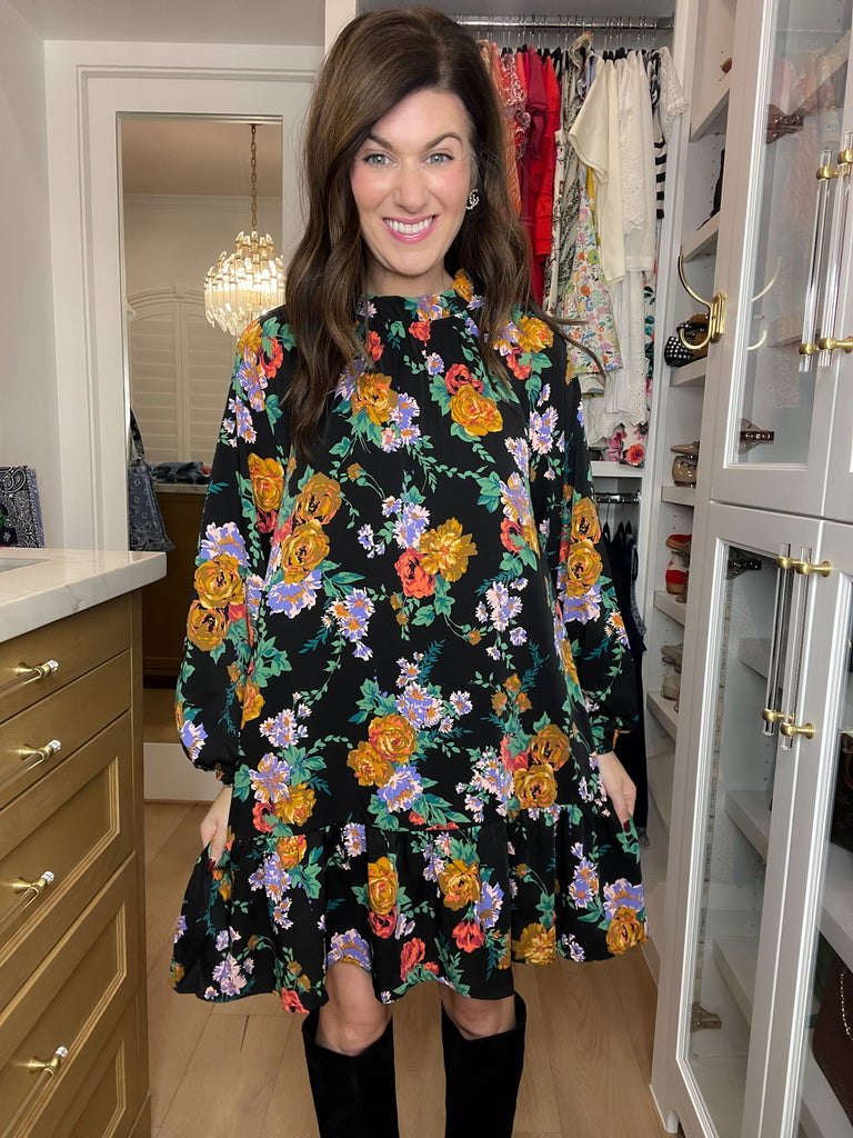 Petals After Dark Dress