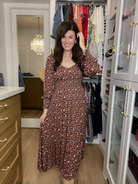 Rustic Romance Midi Dress