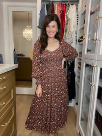 Rustic Romance Midi Dress