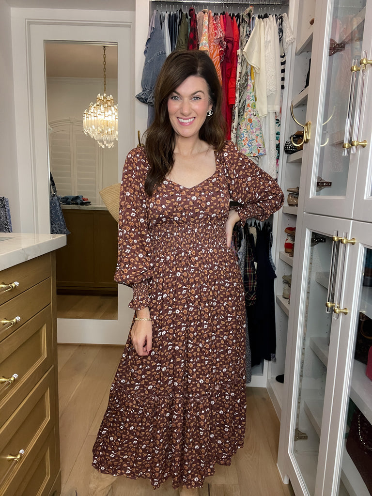 Rustic Romance Midi Dress