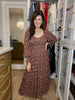 Rustic Romance Midi Dress
