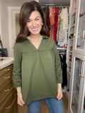 Everyday Ease Top in Olive