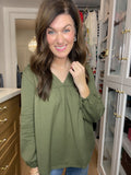 Everyday Ease Top in Olive