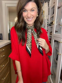 Framed Leopard Bandana *Final Sale*