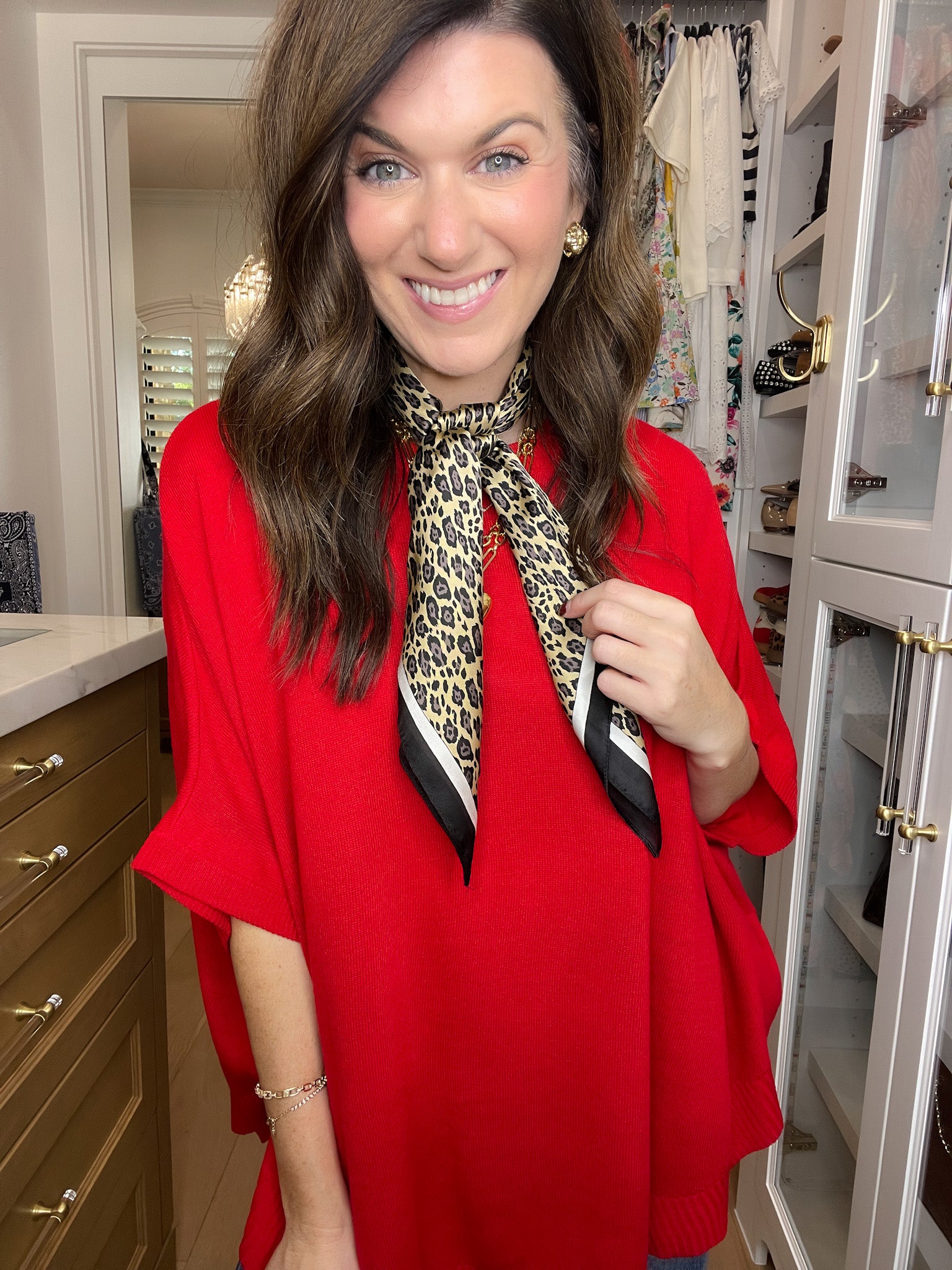 Framed Leopard Bandana *Final Sale*