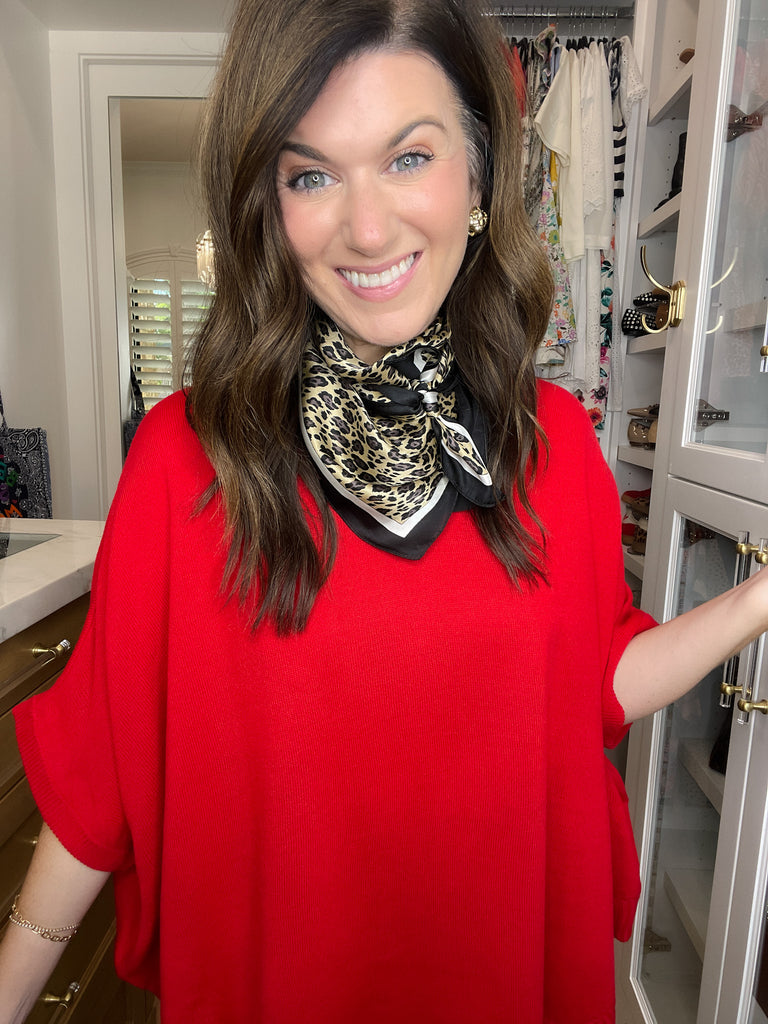 Framed Leopard Bandana *Final Sale*