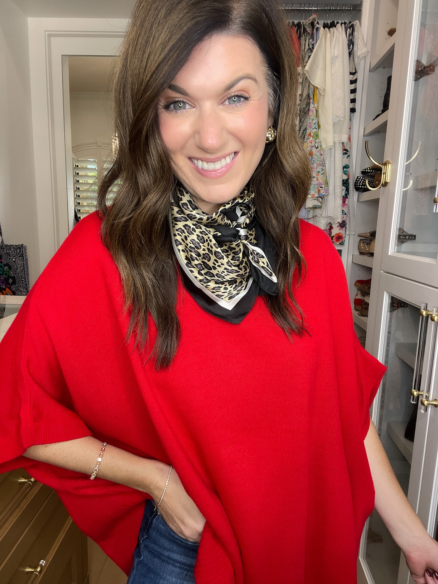 Framed Leopard Bandana *Final Sale*