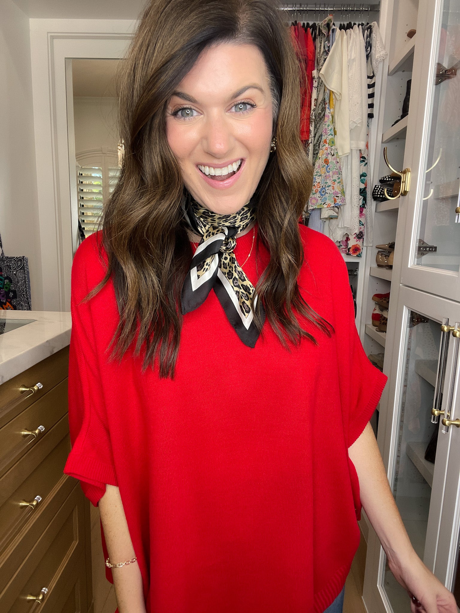 Framed Leopard Bandana *Final Sale*
