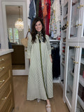 Saturday Market Striped Maxi Dress