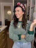 Holly Jolly Red and Black Plaid Headband *Final Sale*