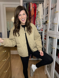 Cozy Stroll Quilted Jacket