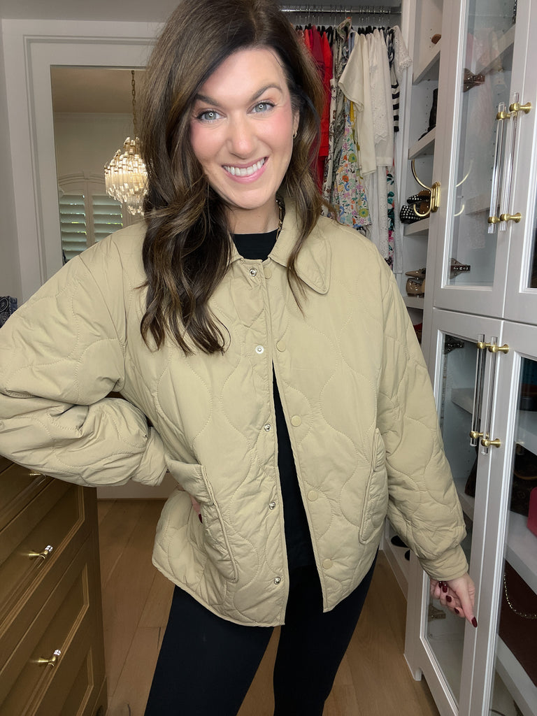 Cozy Stroll Quilted Jacket