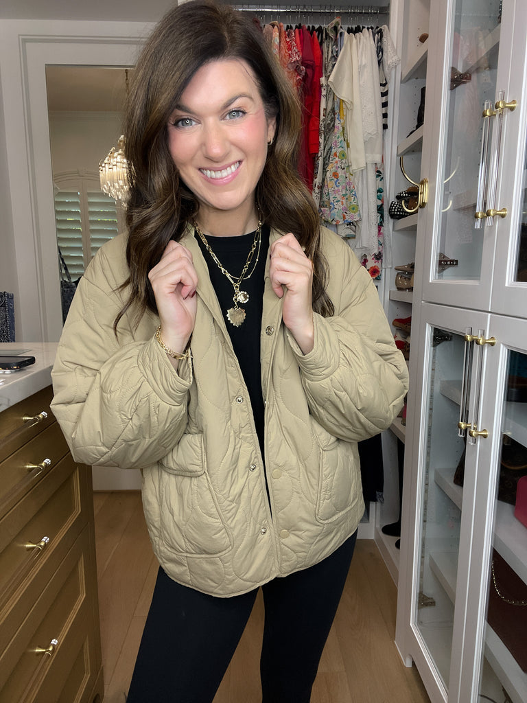 Cozy Stroll Quilted Jacket