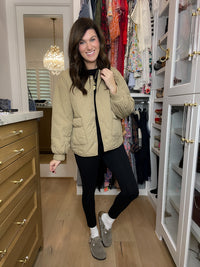 Cozy Stroll Quilted Jacket