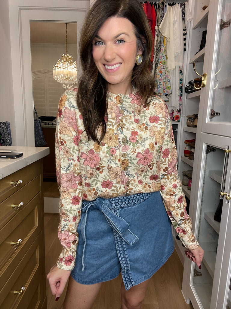 Vintage Garden Cardigan