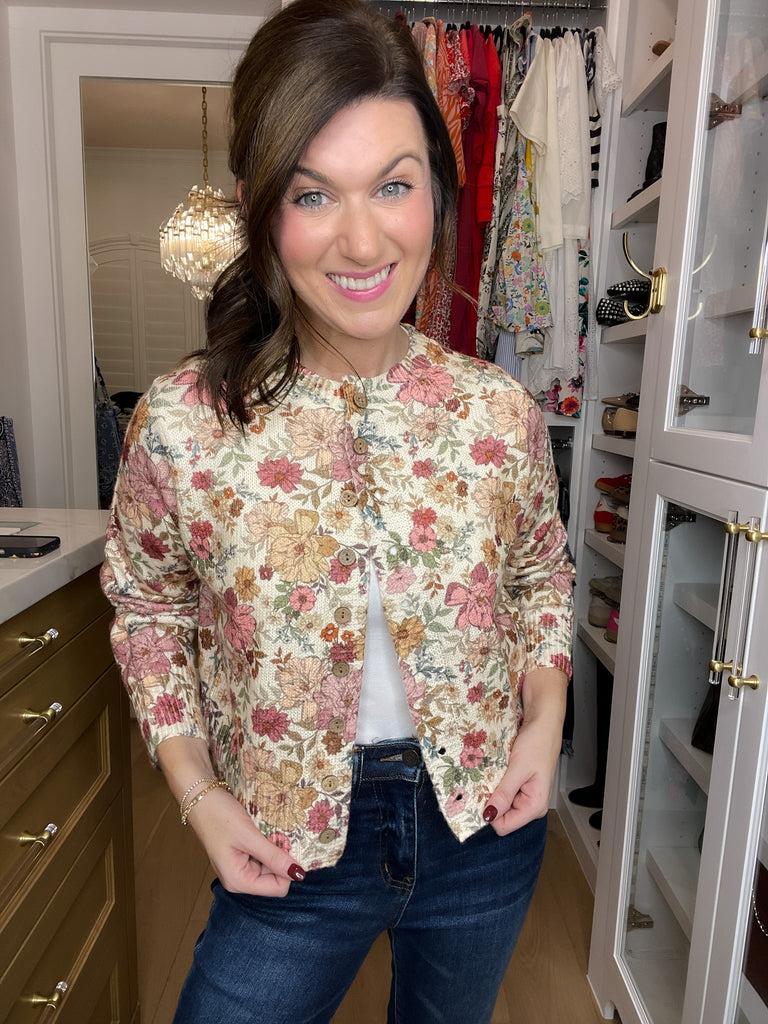 Vintage Garden Cardigan