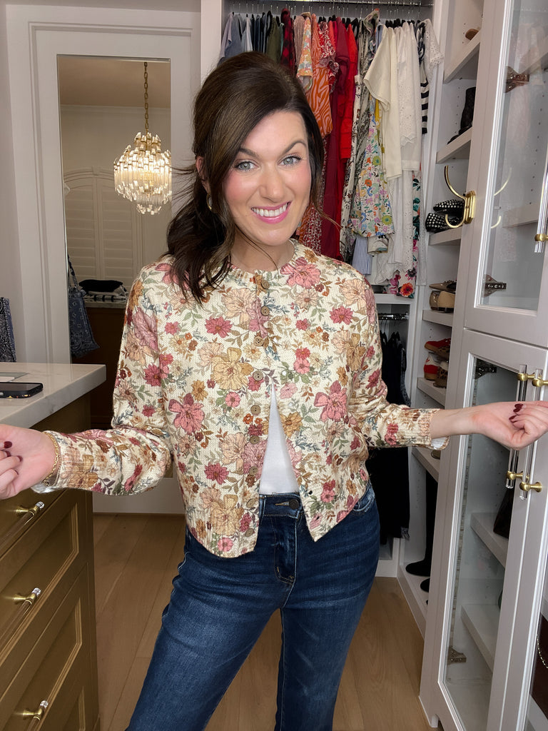 Vintage Garden Cardigan