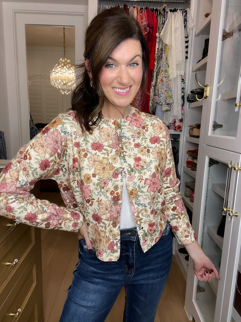 Vintage Garden Cardigan