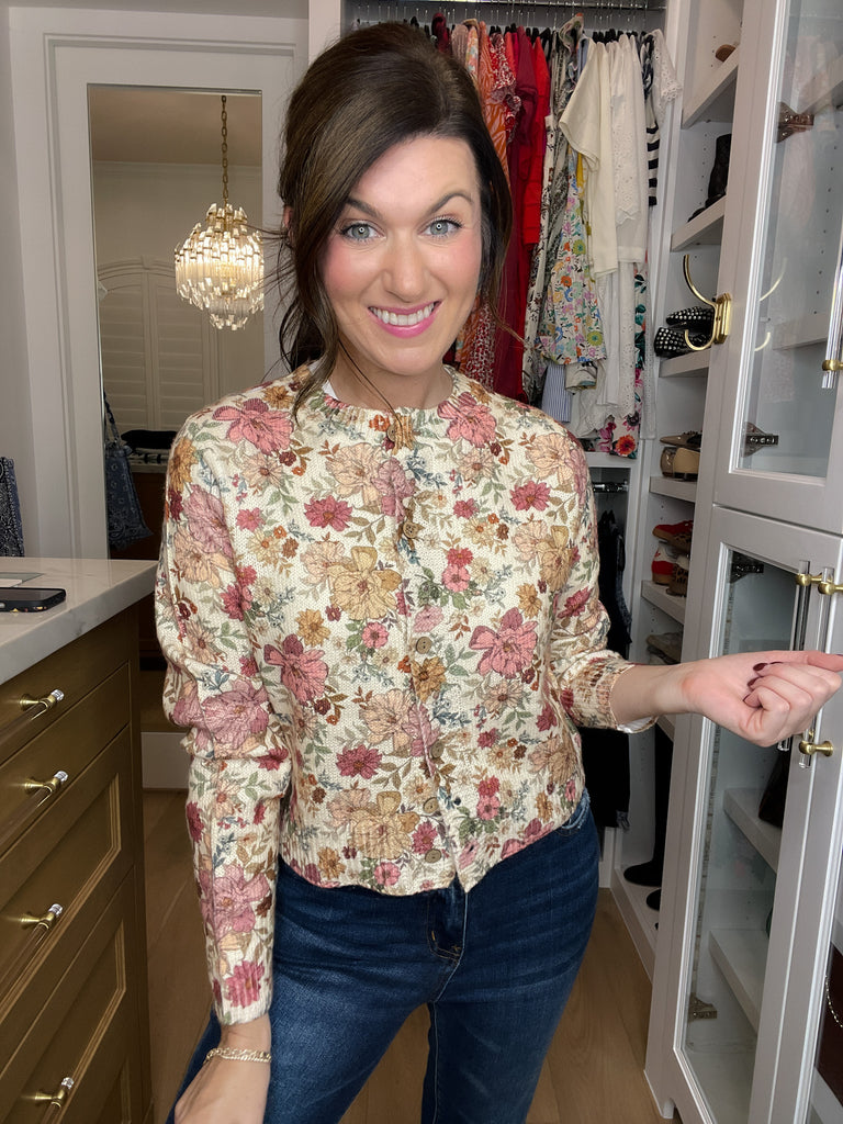 Vintage Garden Cardigan