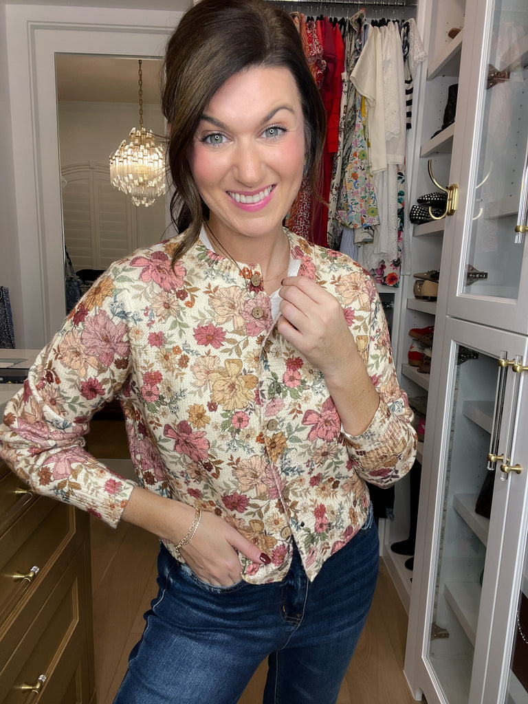 Vintage Garden Cardigan