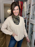Pocket Perfect Sweater in Cream