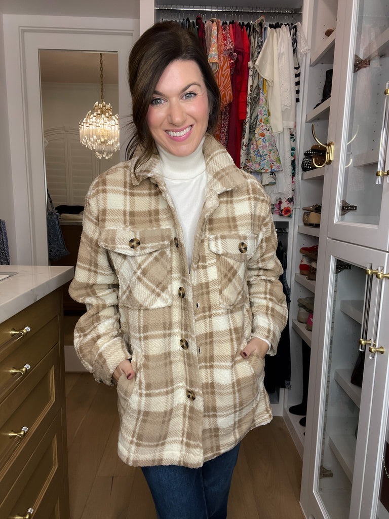 DOORBUSTER! Toasted Trails Plaid Jacket *Final Sale*