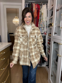 DOORBUSTER! Toasted Trails Plaid Jacket *Final Sale*