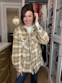 DOORBUSTER! Toasted Trails Plaid Jacket *Final Sale*