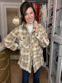 DOORBUSTER! Toasted Trails Plaid Jacket *Final Sale*