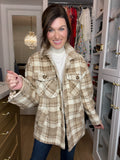DOORBUSTER! Toasted Trails Plaid Jacket *Final Sale*