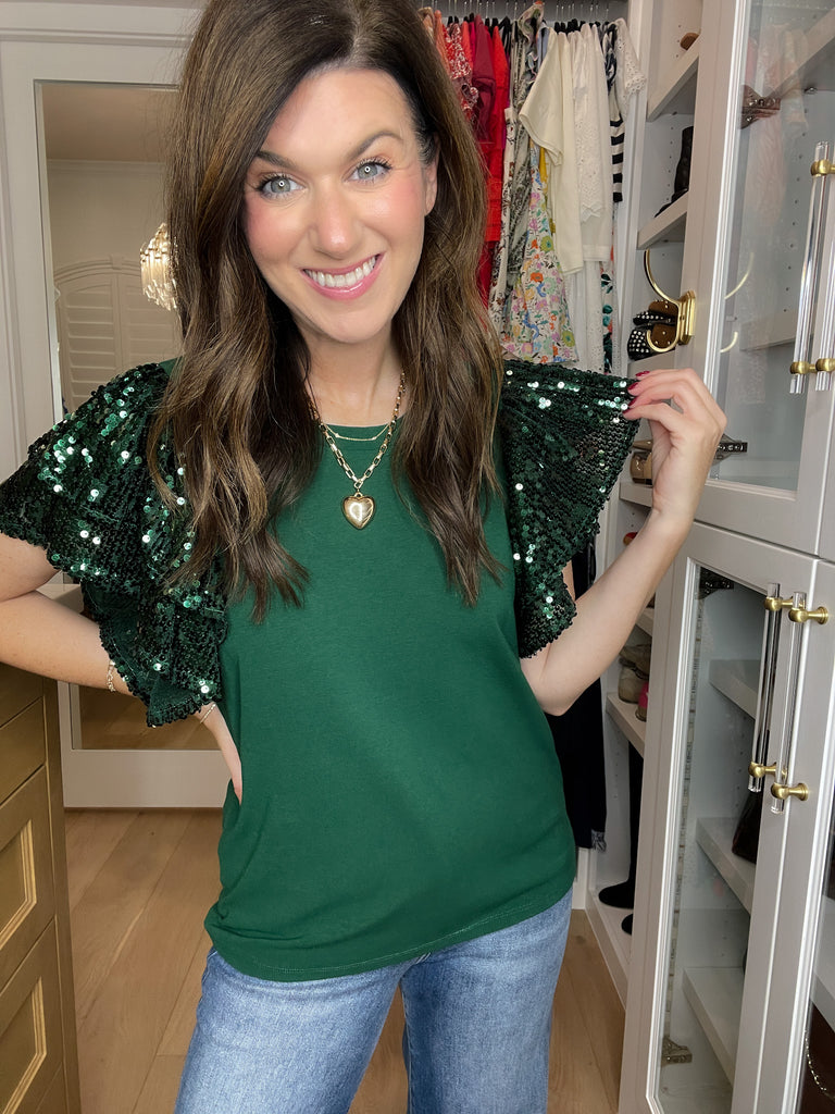 Holiday Glimmer Top