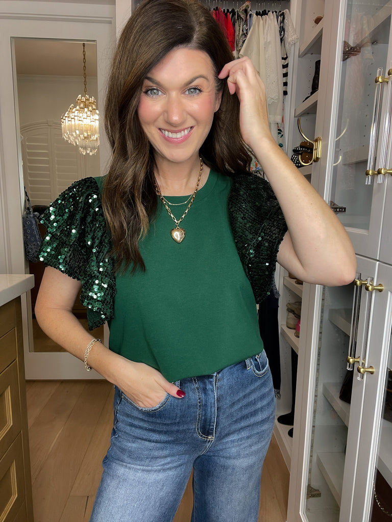 Holiday Glimmer Top