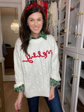 Merry Cable Knit Sweater