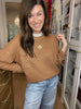 Pocket Perfect Sweater in Camel