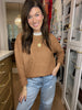Pocket Perfect Sweater in Camel