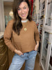 Pocket Perfect Sweater in Camel