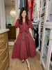 Maeve Plaid Midi Dress
