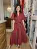 Maeve Plaid Midi Dress