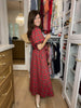 Maeve Plaid Midi Dress