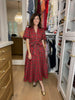 Maeve Plaid Midi Dress