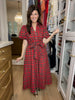Maeve Plaid Midi Dress