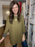 DOORBUSTER! Brinkley Waffle Tunic in Multiple Colors *Final Sale*