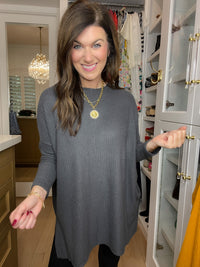 DOORBUSTER! Brinkley Waffle Tunic in Multiple Colors *Final Sale*