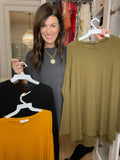 DOORBUSTER! Brinkley Waffle Tunic in Multiple Colors *Final Sale*
