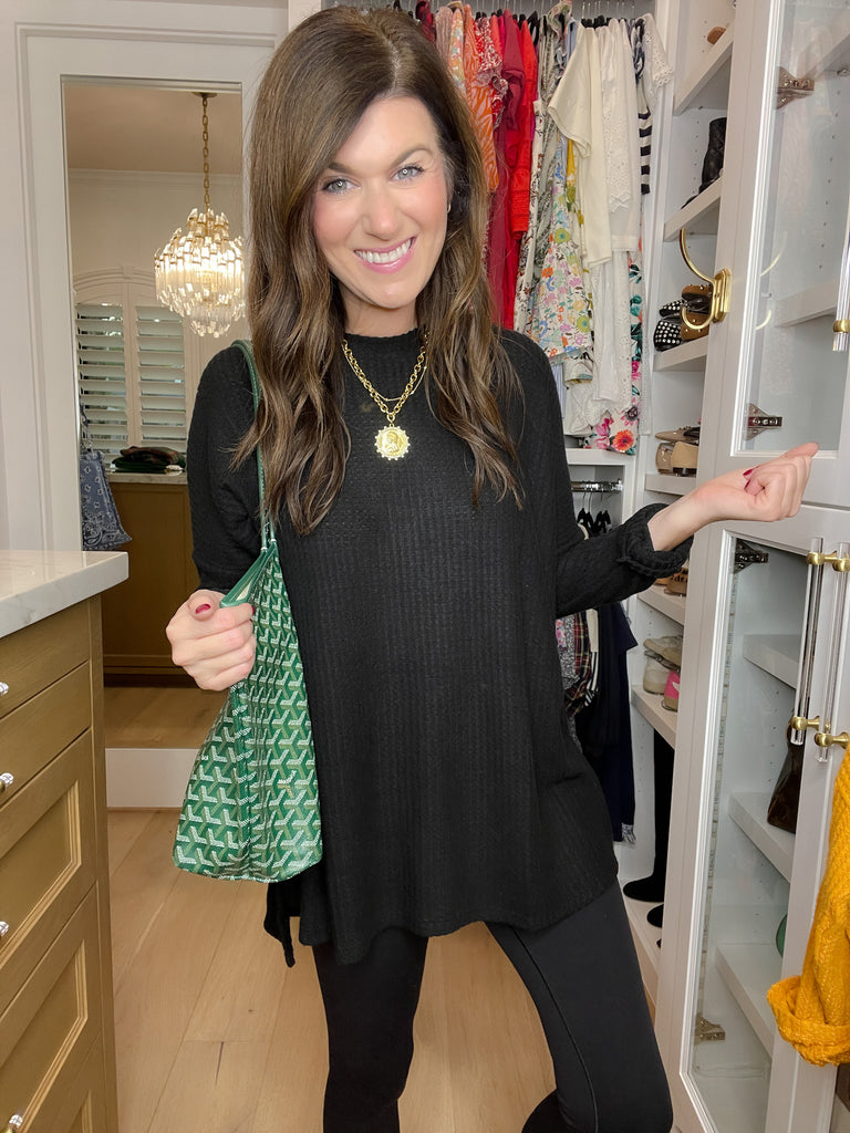 DOORBUSTER! Brinkley Waffle Tunic in Multiple Colors *Final Sale*