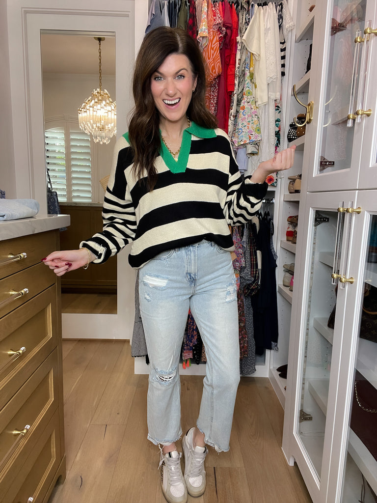 Vervet Arlo High Rise Vintage Crop Boyfriend Jeans