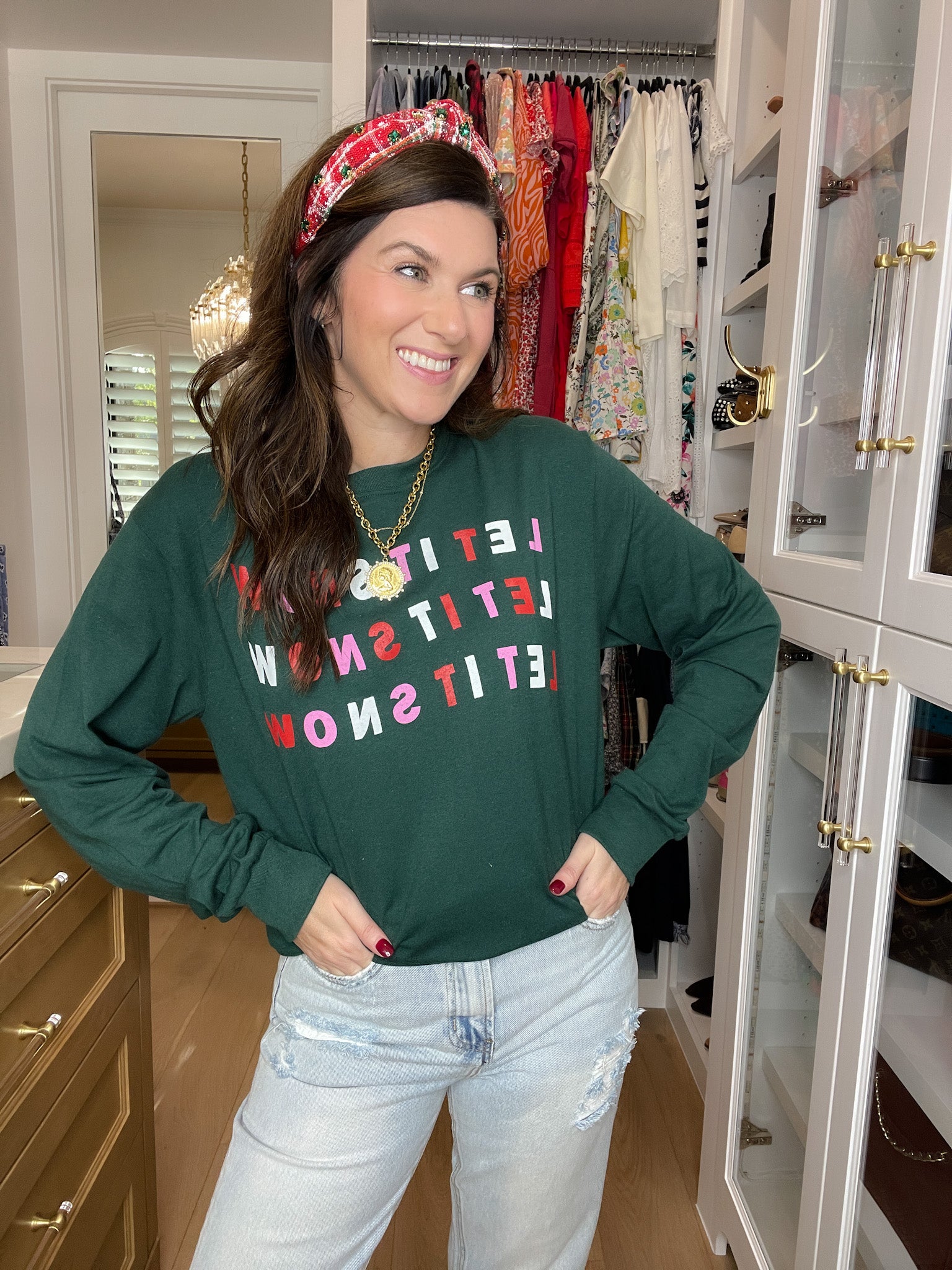 Let it Snow Long Sleeve Tee