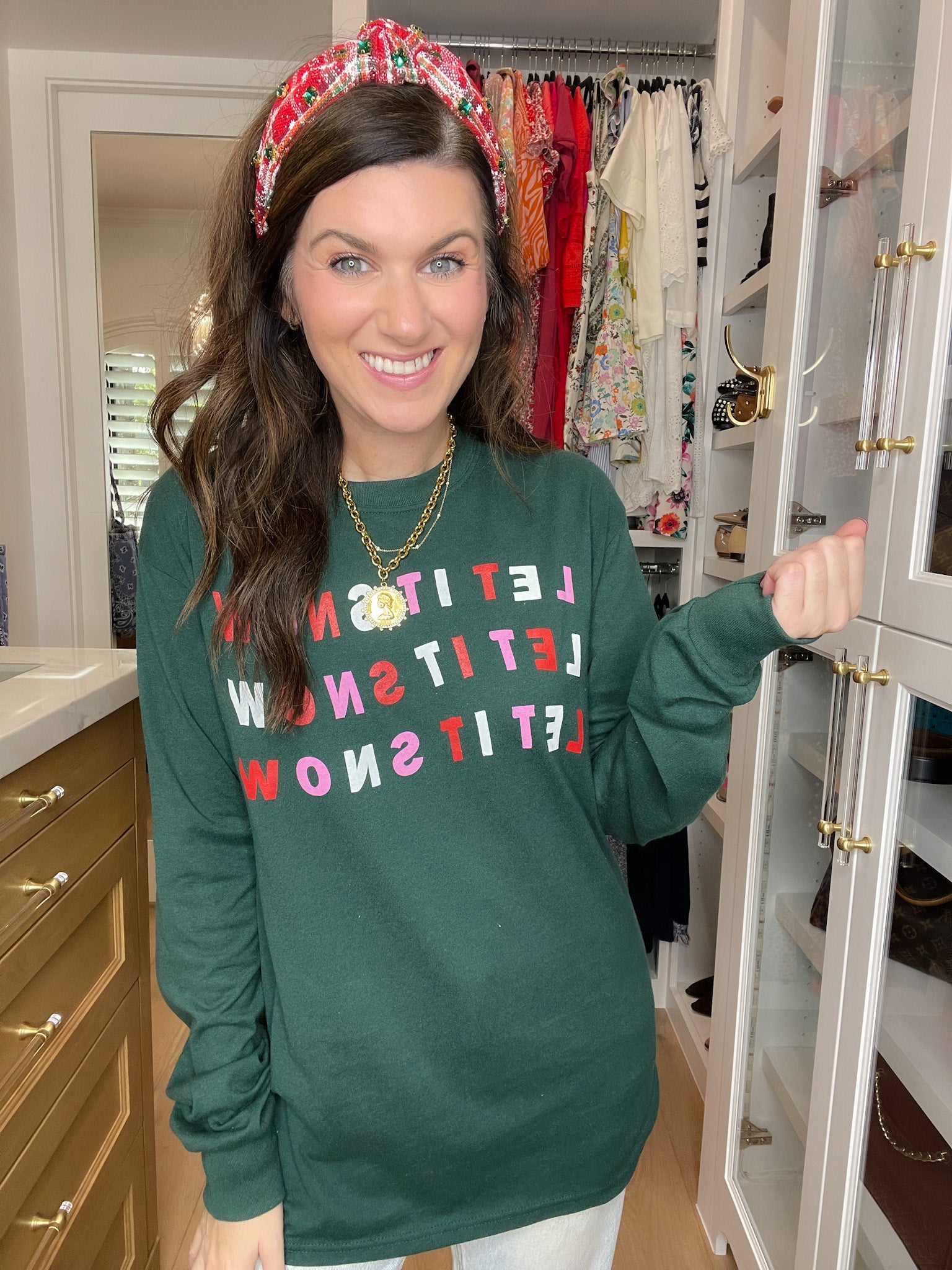 Let it Snow Long Sleeve Tee