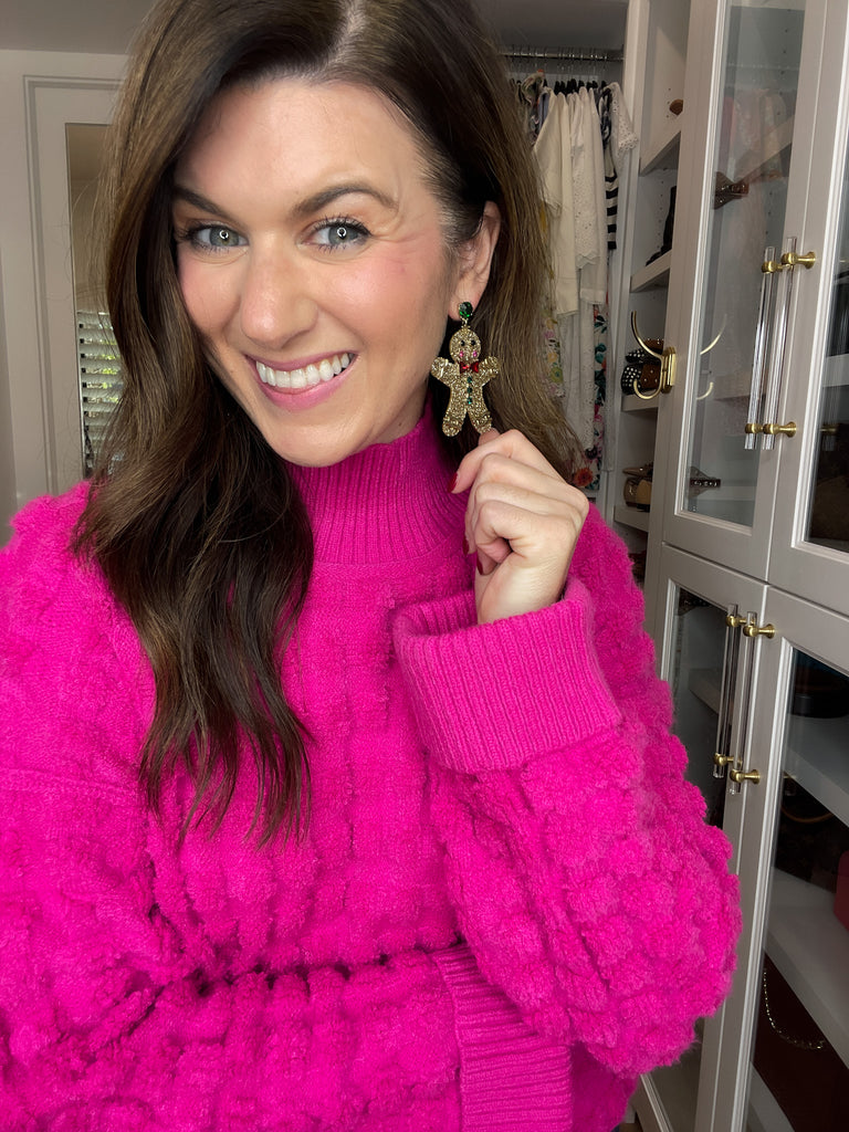 Gingerbread Man Earrings *Final Sale*